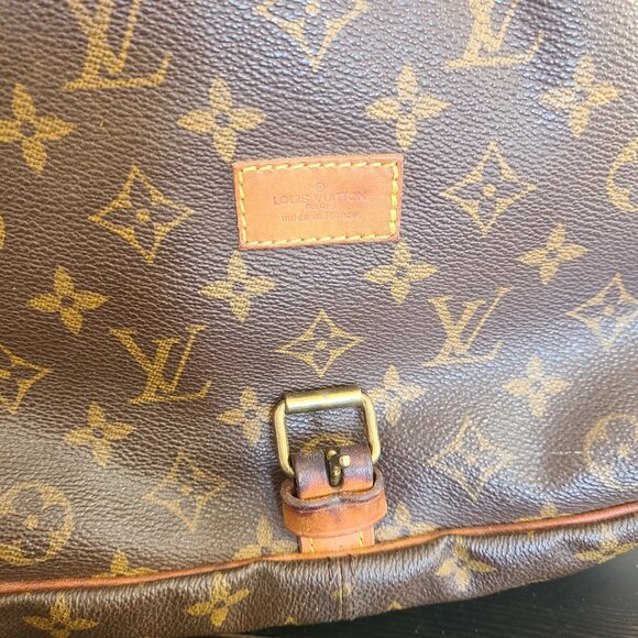 Louis Vuitton Saumur Shoulder Bag Brown Monogram Messenger Purse Authentic - Picture 4 of 16